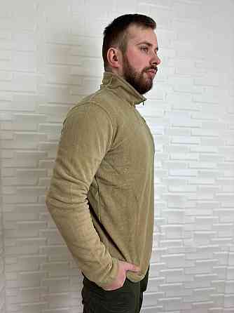 Тактична чоловіча флісова кофта реглан Bikatex Пісок, M Вінниця