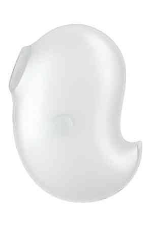 Вакуумный стимулятор вибратор Satisfyer Cutie Ghost белый, 9.1 см Sex Aura Киев