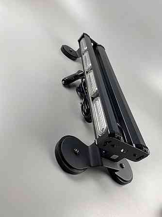 Двосторонній Стробоскоп LED на машину 4 секції 12/24 V 96 led діодів кріплення подвійний магніт світлова балка Мукачево