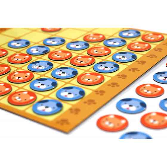 Дитяча настільна гра магнітна "4 в ряд" 1456 від 4-х років Вінниця