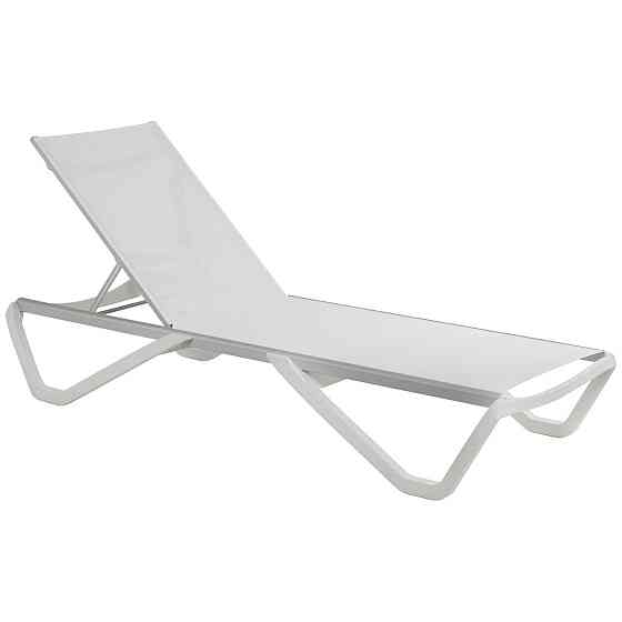 Шезлонг для бассейна Aquaviva Wave белый Киев