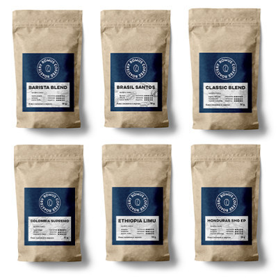 Кава Romus Coffee Roastery Дегустаційний набір 6 видів (в зернах) (889567) Вінниця - фото 1