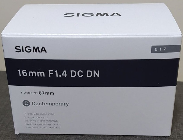 Об'єктив Sigma AF 16mm f/1,4 DC DN C (Canon RF) Харків - фото 2