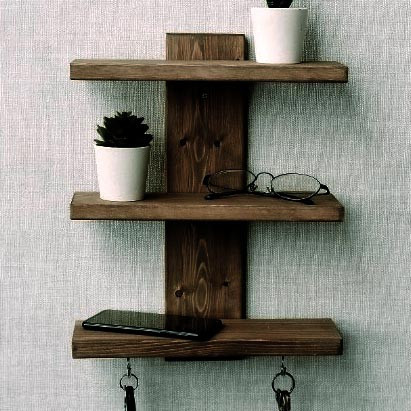 Ключница деревянная 