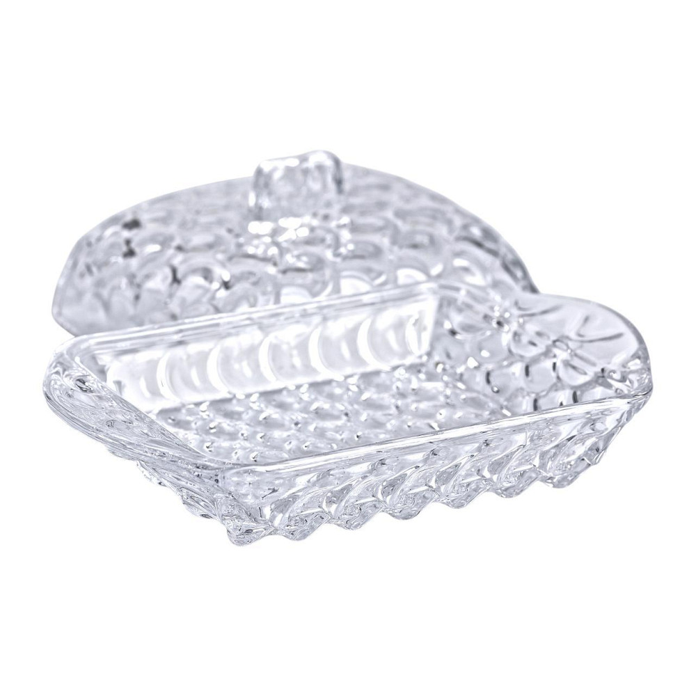 Масленка зі скляною кришкою 17х10.5 см Київ - фото 4