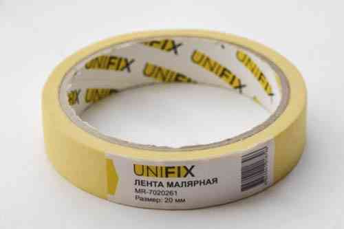 Стрічка клейка малярська 20 мм*20м MR-7020261 UNIFIX Рівне