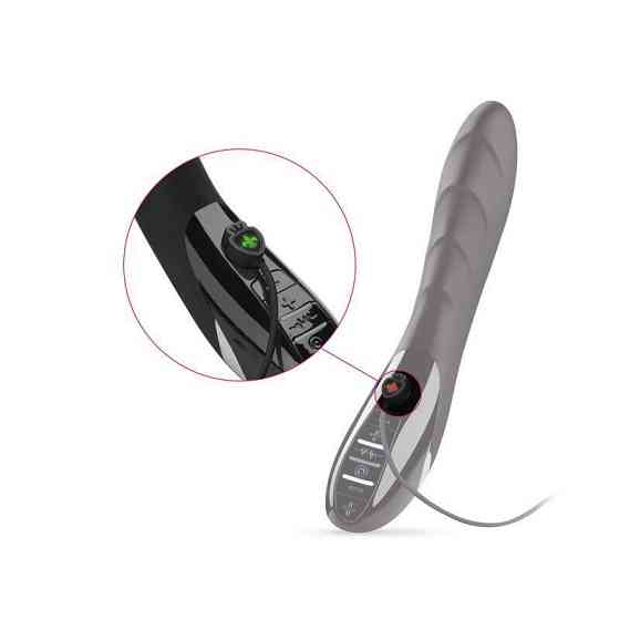 Вібратор з електростимуляцією Mystim Sizzling Simon eStim Black, міостімулятор Sex Aura Київ