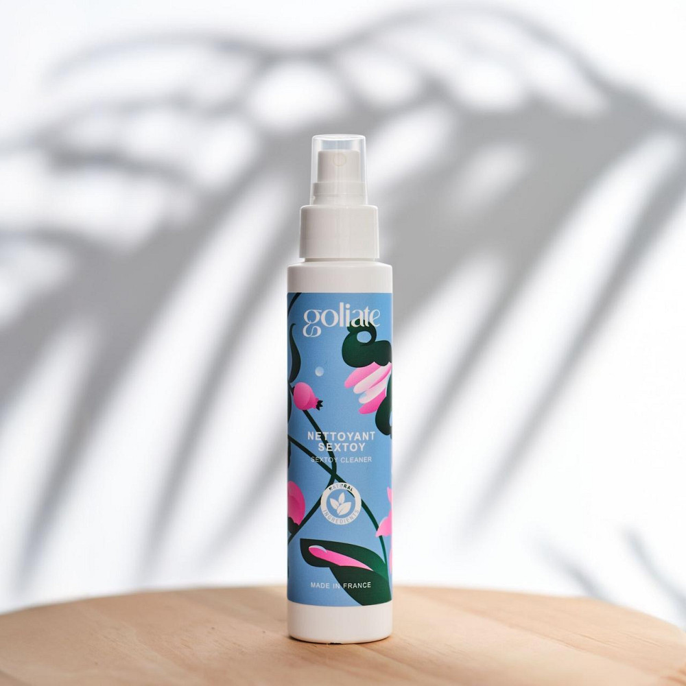 Антибактеріальний спрей для іграшок Goliate Nettoyant Sextoy 100 мл, безпечний для тіла Sex Aura Київ - фото 4