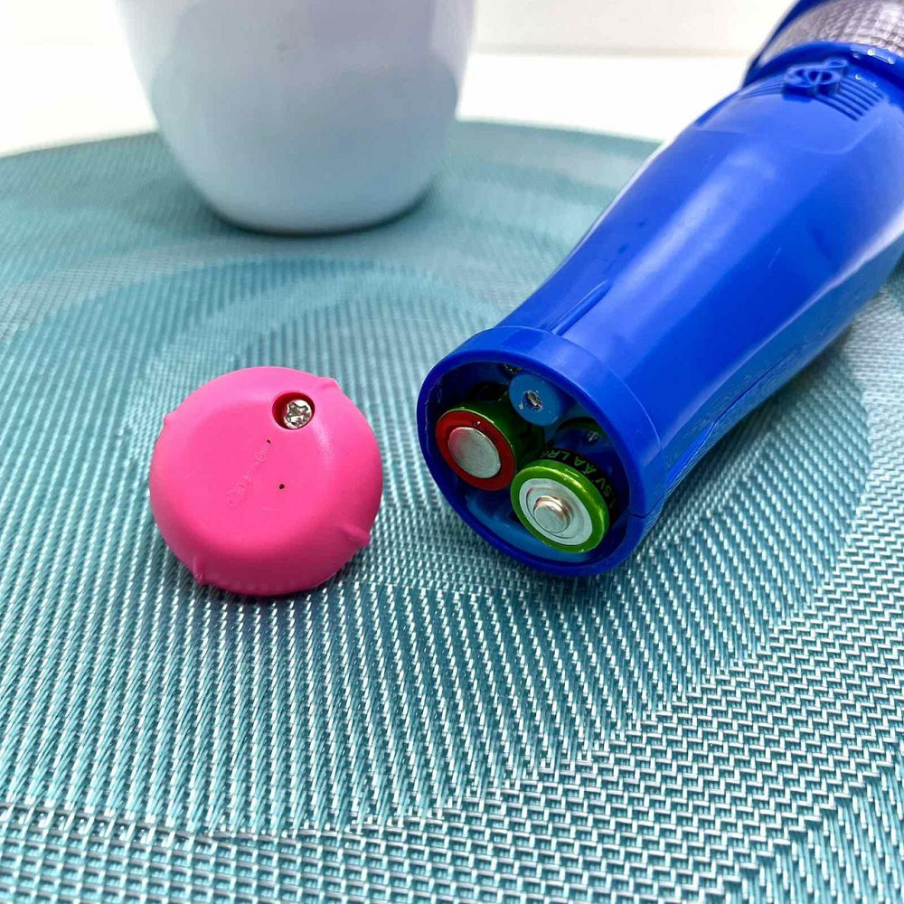 Мікрофон Limo Toy музичний дитячий 19см Синій (7043 UA) Чернігів - фото 2