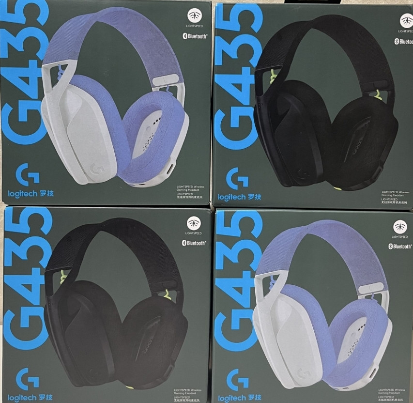 Нові навушники Logitech G435 Lightspeed білі/чорні. Киев - изображение 1