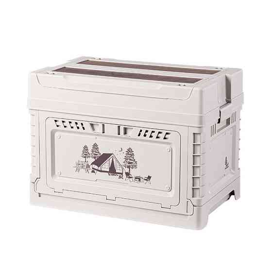 Туристичний складний контейнер ящик Naturehike CNH22SN019 50л + 5л (Світло-сірий) Вінниця