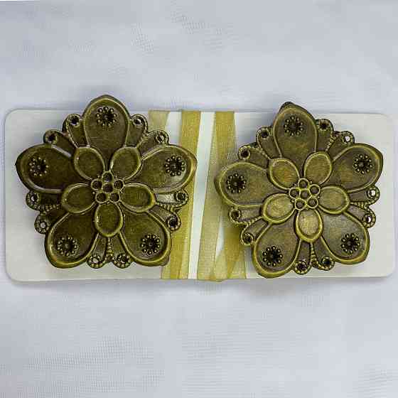 Магніти для штор і гардин Карпати набір 2 шт Бронзовий (81-144) Київ