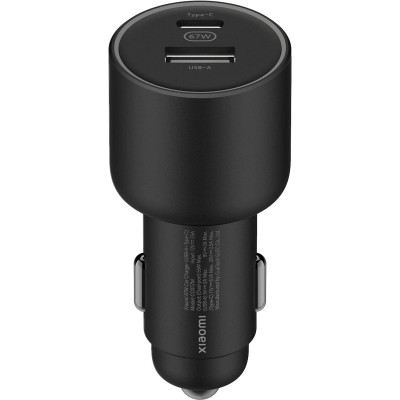 Зарядний пристрій Xiaomi 67W Car Charger USB/Type-C (BHR6814GL) (973434) Вінниця - фото 1