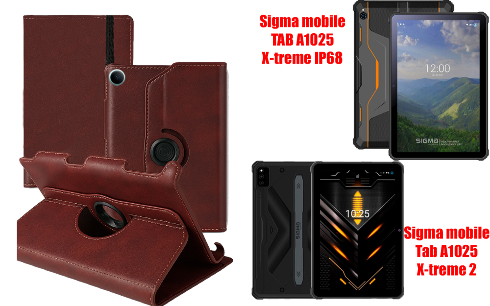 Чохол Spinner360 для планшета Sigma mobile Tab A1033 X-treme 2, колір Shlyakhetna Київ - фото 1