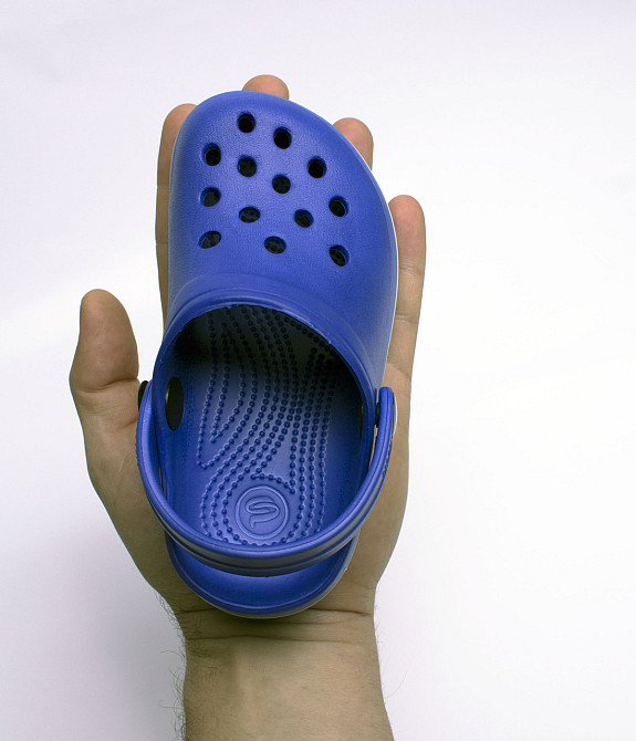 Детские кроксики сабо синие, кроксы для мальчика Одесса - изображение 6
