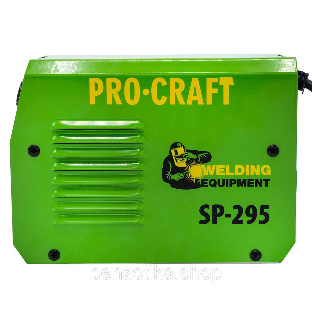 Зварювальний апарат Procraft SP295 (КЕЙС) + Маска SHP90-30 NEW + Електроди Procraft AHO36 1кг 3мм Київ - фото 6