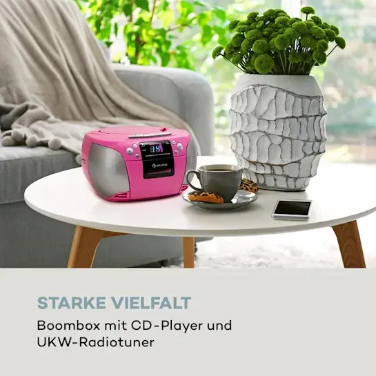 Бумбокс Auna Harper CD Boombox из Германии Уценка Днепр