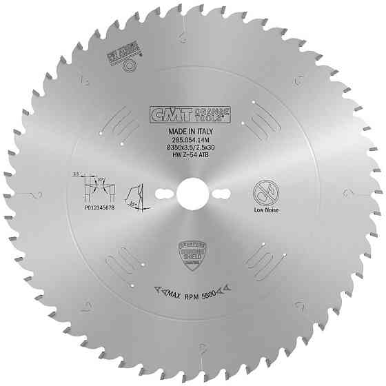 Пильний диск по дереву CMT 350x30x54z K3.5/2.5 (285.054.14M)ск по дереву CMT 315x30x24z K3.2/2.2 (286.024.13M) Одесса