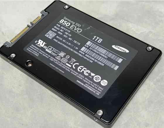 SSD диск ССД SAMSUNG 850 EVO 1TB 100% здоровя Харків