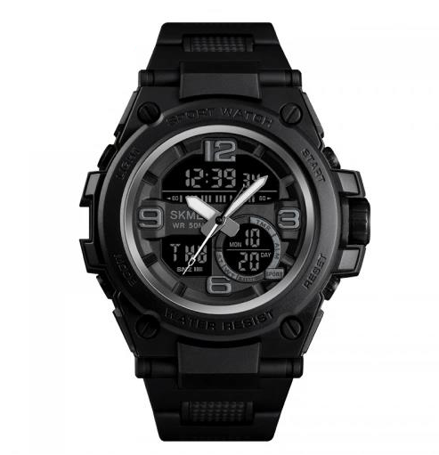 Годинники наручні SKMEI 1452BK, ЧОРНИЙ, 9754 Дніпро - фото 1