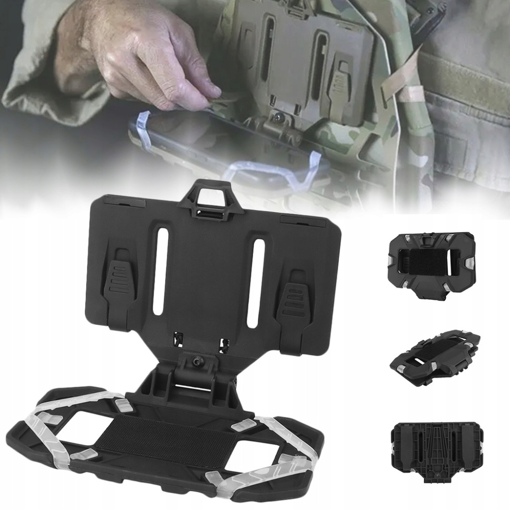 Тримач для телефону на плитоноску (Чорний) Київ - фото 5