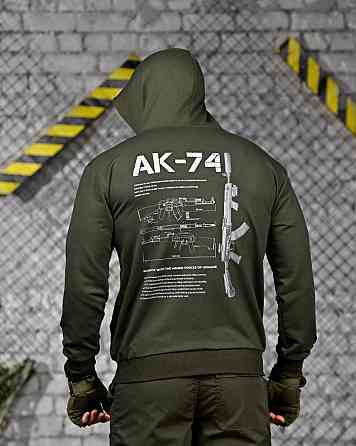 Тактическая худи MAKLIN   АК-74 олива ДЛ7064 Одесса