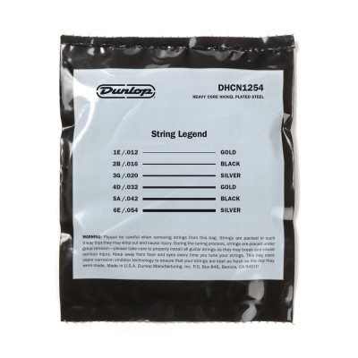 Струны для гитары Jim Dunlop Heavy Core Electric Guitar Strings (12-54) (DHCN1254) Винница - изображение 3