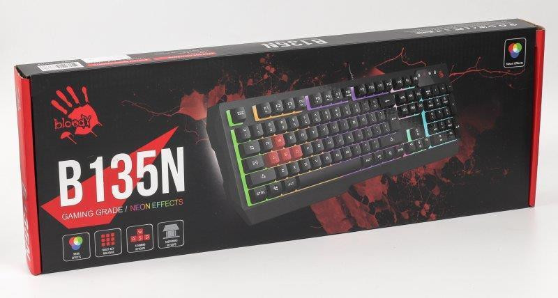 Клавіатура A4Tech Bloody B135N Black USB ( Чорний ) Харьков - изображение 6