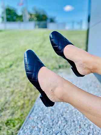 SANTINI Шльопанці жіночі SANTINI 826585-1 чорні (літо, шкіра натуральна) (4074) Коломыя