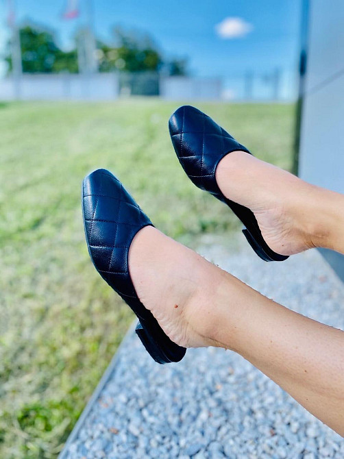 SANTINI Шльопанці жіночі SANTINI 826585-1 чорні (літо, шкіра натуральна) (4074) Коломыя - изображение 5