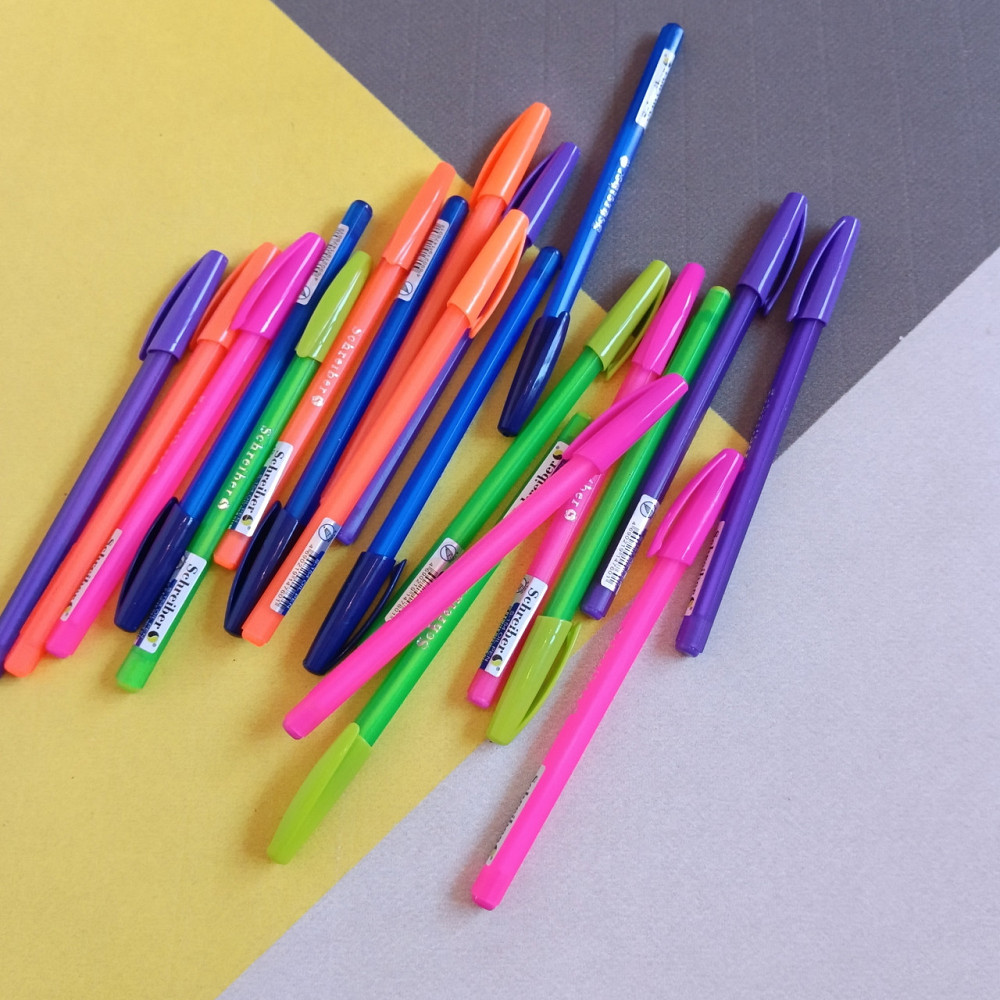 Ручка Shreiber колір чорнил синій Київ - фото 1