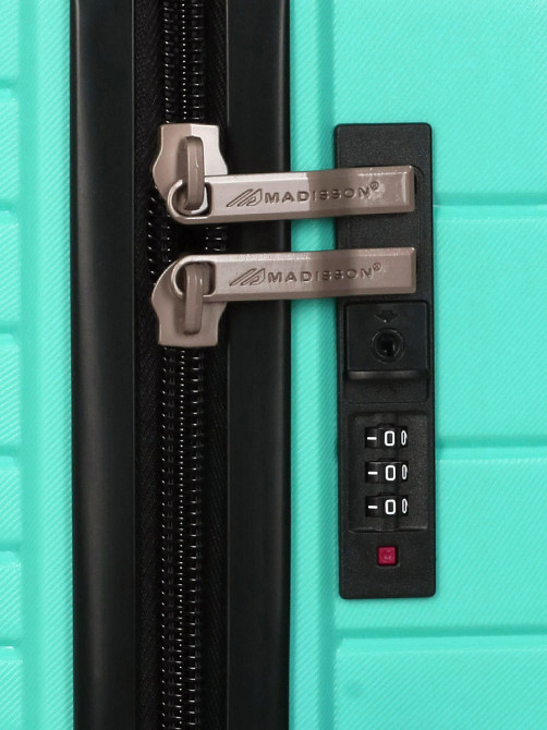 Чемодан полипропиленовый MADISSON 33703 средний 66 см бирюзовый Киев - изображение 8