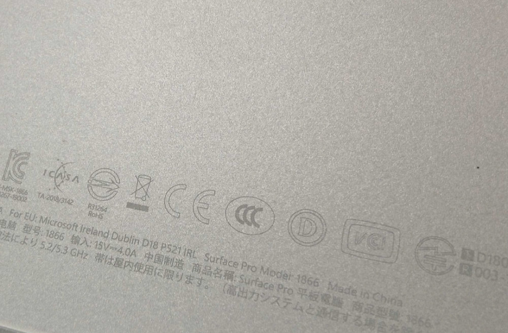 Планшет Surface Pro 7, SSD 256GB, RAM DDR3 8GB, CPU i5-1035G4-8 ядер Киев - изображение 4