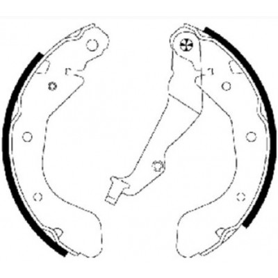 Гальмівні колодки Bosch 0 986 487 714 Вінниця - фото 1