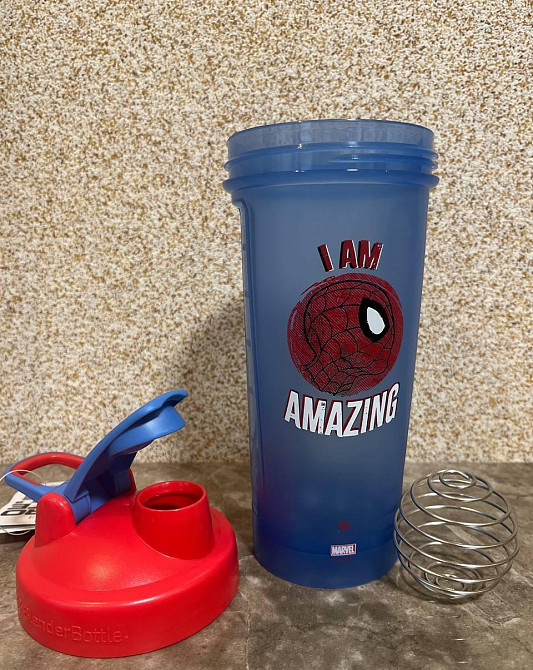 Шейкер спортивний BlenderBottle Classic Loop PRO 28oz/820ml Marvel Spider Man (600558) Кам'янське - фото 9