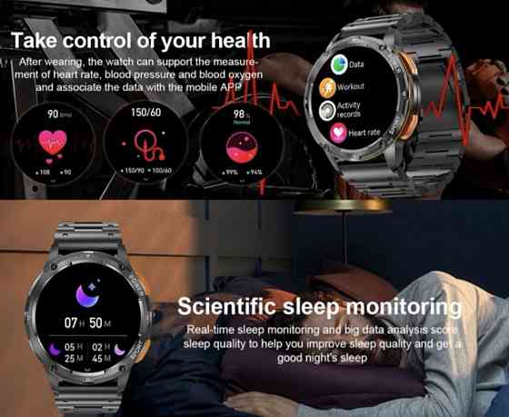 Чоловічий годинник: Uwatch Smart Kopter Steel Black Київ