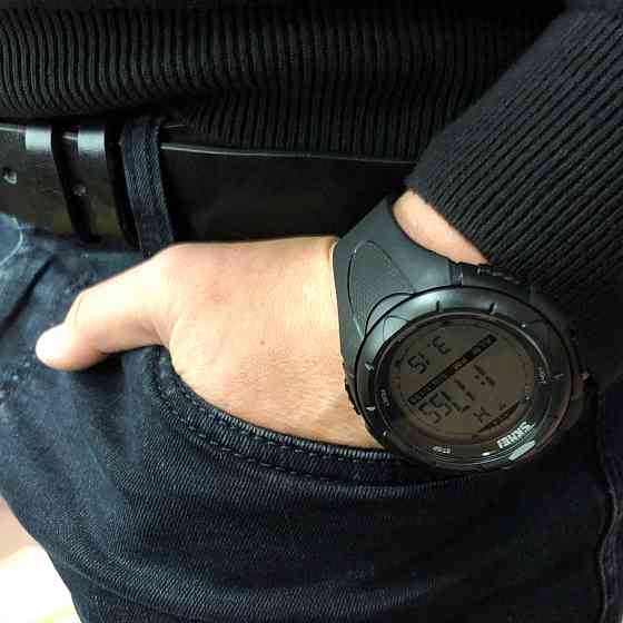 Годинник військовий чоловічий SKMEI, Фірмовий спортивний годинник Чоловічий тактичний GI-86 Львів