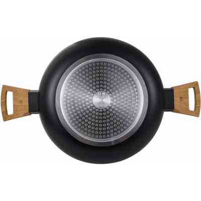 Сотейник Bergner Earth black з кришкою 28 см (BG-32038-BK) Вінниця