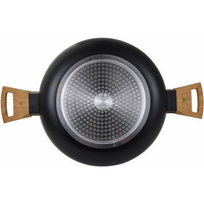 Сотейник Bergner Earth black з кришкою 28 см (BG-32038-BK) Вінниця - фото 5