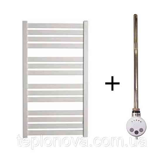 Електрична Рушникосушка Плоска Біла 960х500 Terma Marta Чернівці