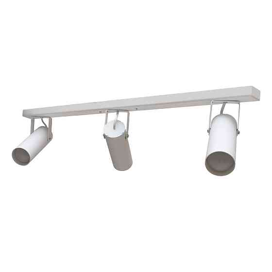 Светильник потолочный спот поворотный MSK Electric Focus под три лампы Е27 белый  NL 14050-3 WH Одесса