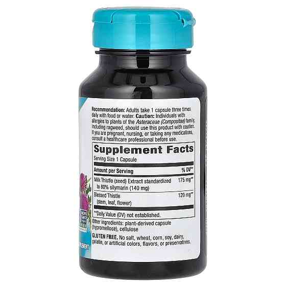 Расторопша Nature's Way Milk Thistle 60 капсул Київ