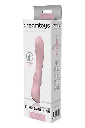 Вібратор гнучкий класичний Dream Toys Essentials Sweetheart рожевий Sex Aura Київ