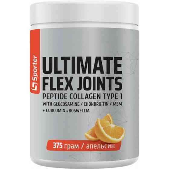 Комплекс для здоров'я суглобів та зв'язок Sporter Ulttimate FLEX joints 375 г, апельсин Луцьк