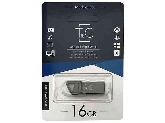 Флешка USB 16GB 2.0 114 metal Series чорна ТМ TG Київ