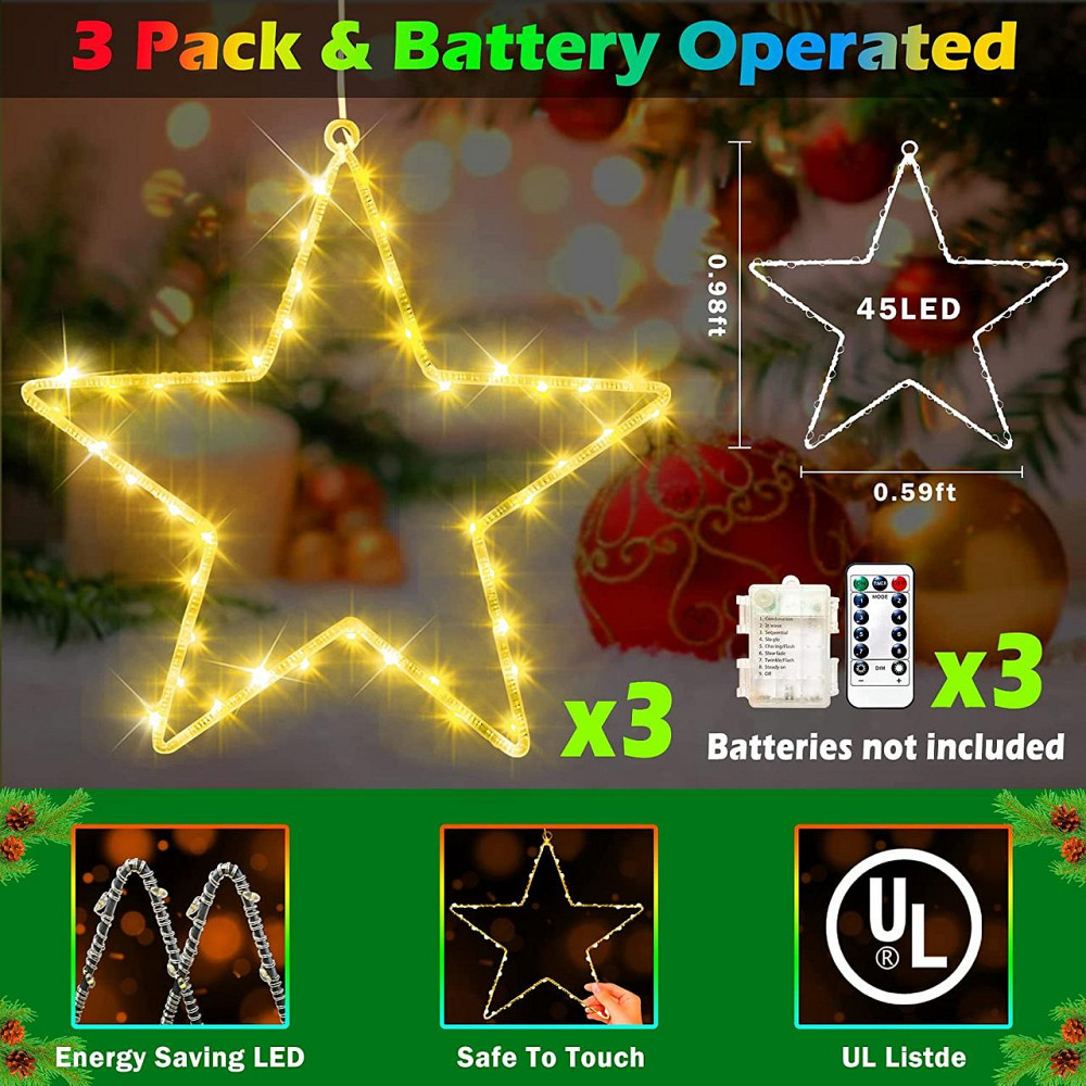 Рождественские LED-гирлянды KNONEW 