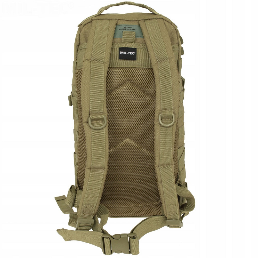 Тактичний Рюкзак 20 літрів із системою Molle 25 мм Mil-Tec від Sturm "Assault Pack SM" (14002005) Coyote Нововолинськ - фото 6