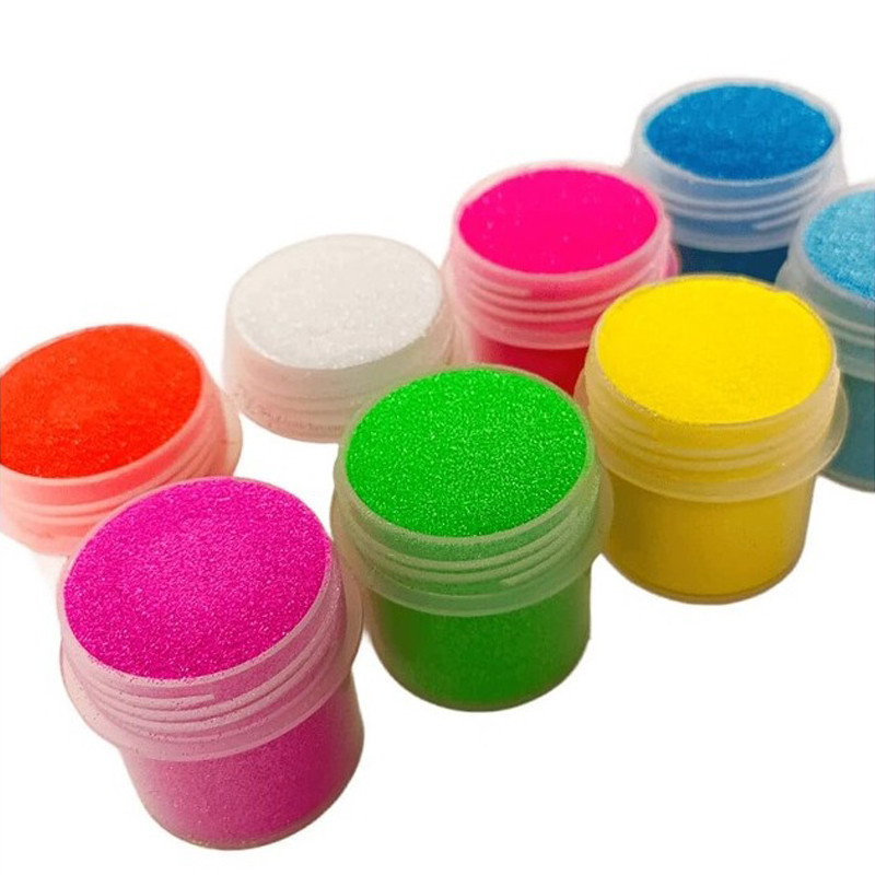 Набор глиттера для био-тату №6 glitter-set-big-8x-6 неоновый Винница - изображение 3