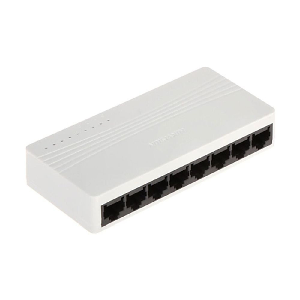 Мережевий коммутатор на 8 портів 100 Мбіт/с Hikvision DS-3E0108D-E Київ - фото 1