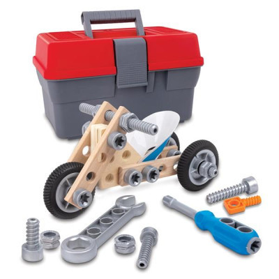 Конструктор Hape Мотоцикл 34 деталі (E3037) Вінниця - фото 1